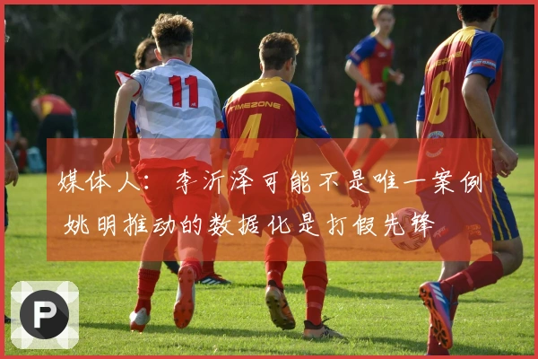 媒体人：李沂泽可能不是唯一案例 姚明推动的数据化是打假先锋